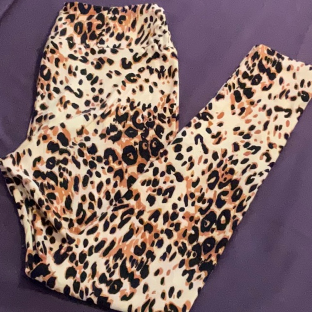 LuLaRoe Leopard Print Leggings
